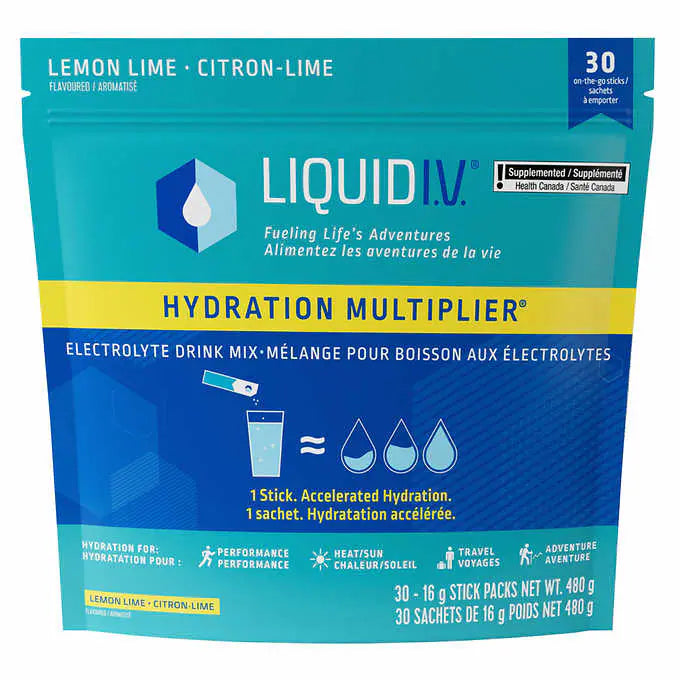 Liquid I.V. Lemon Lime, 30 count