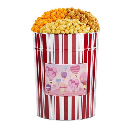 The Popcorn Factory 4 Gallon Valentines Day Popcorn Tin