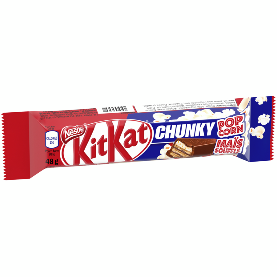 Kit Kat Chunky Popcorn Bars - 48 g