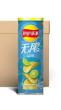 Lay‘s Lime Flavour - (Wholesale Case of 24 Cans) China
