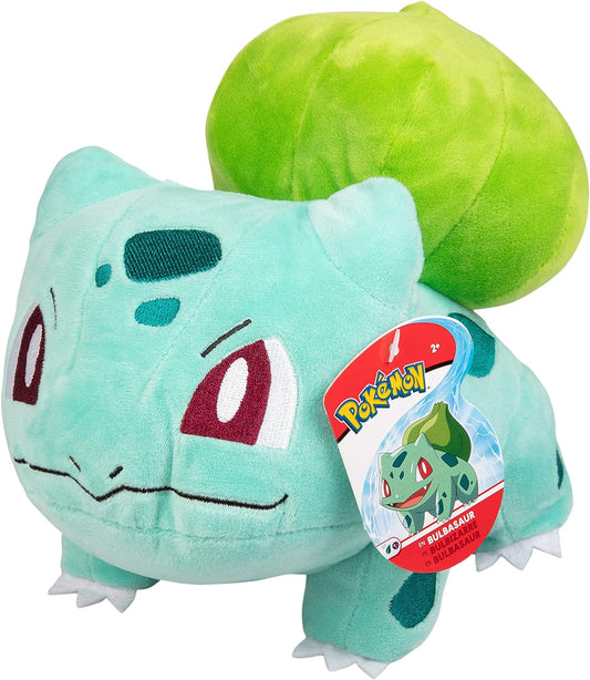 Pokémon 8" Bulbasaur Plush Stuffed Animal Toy - Officially Licensed - Quality Soft Stuffed Animal Toy - Generation 1 Starter - Gift for Kids & Fans of Pokemon - with Unique Velvet Fabric and Authentic Details