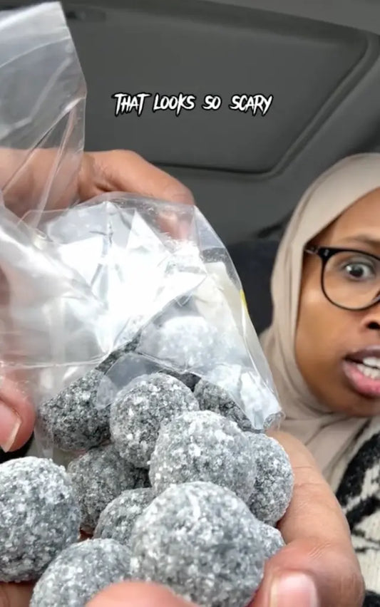 Black Death Sour Candy Canada - Imported UK - SUPER RARE - As Seen on TIKTOK  - Ultra Mega SOUR - Halloween