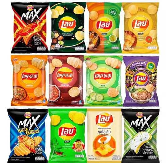 Lay's Chips Exotic Asian Mystery Variety Bundle