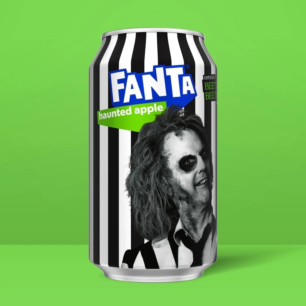 Beetle Juice Fanta - Haunted Apple - Limited Edition - 12 Pack