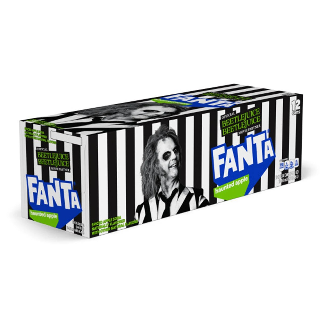 Beetle Juice Fanta - Haunted Apple - Limited Edition - 12 Pack