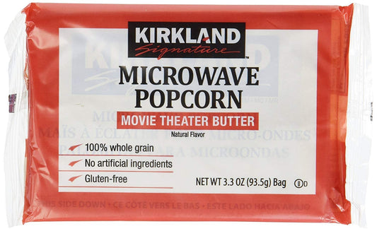 44 Bags Microwave Popcorn "Movie Theater Butter from Kirkland Signature