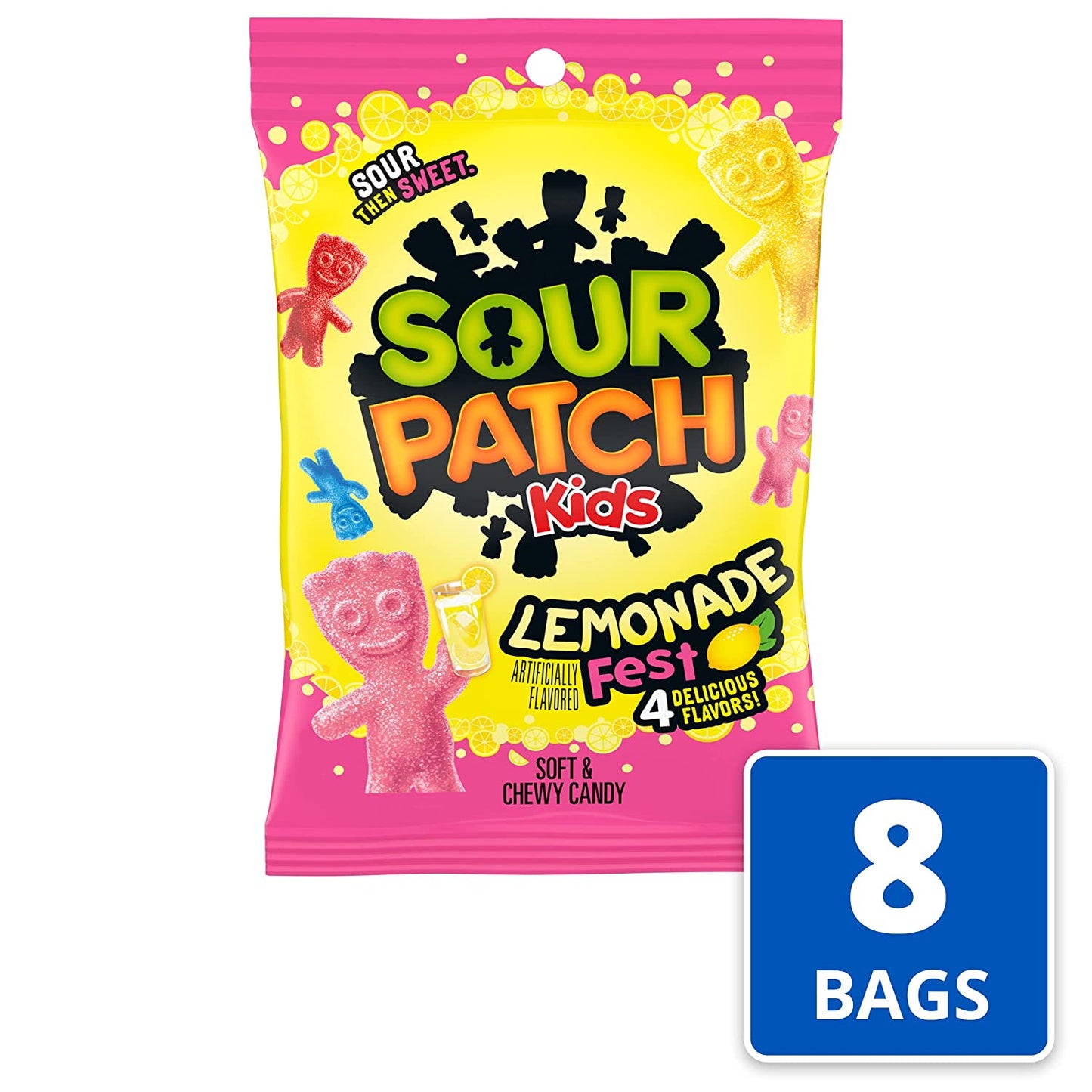 SOUR PATCH KIDS Lemonade Fest Soft & Chewy Candy