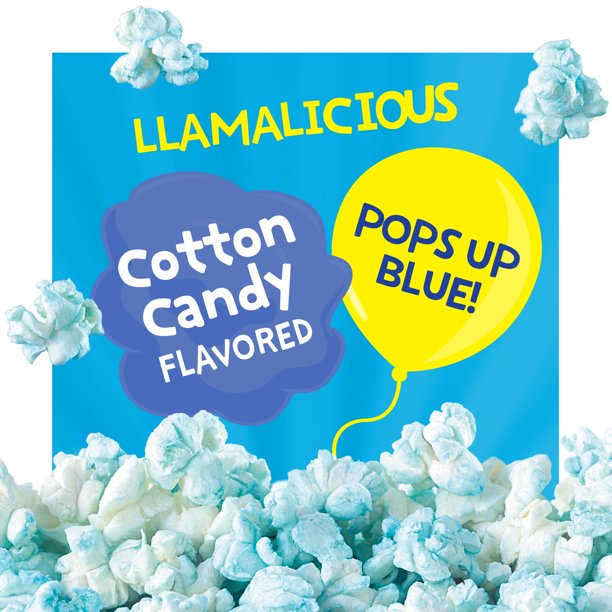 Act II Llama Party Cotton Candy Flavored Microwave Popcorn, 16.5 oz. 6 Bags