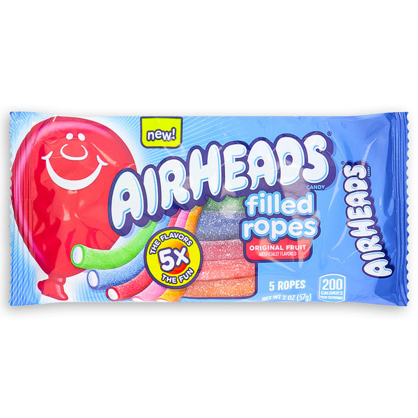 AirHeads Filled Ropes Assorted Candy - 2oz
