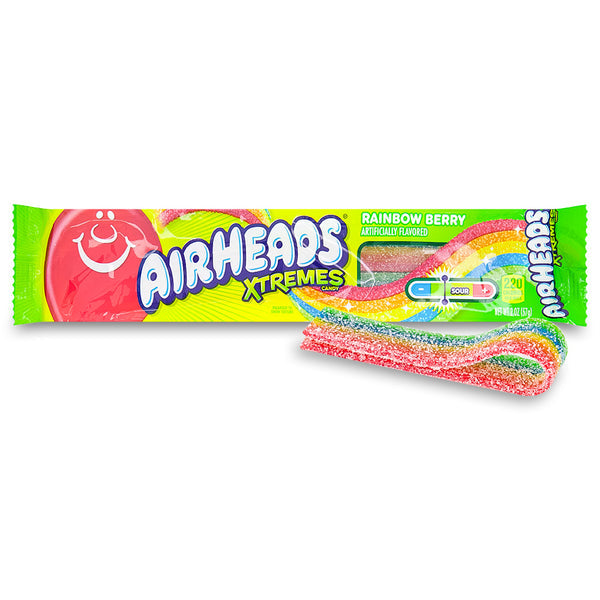 AirHeads Xtremes Belts Rainbow Berry - 2oz