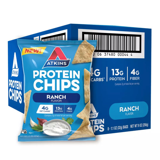 Atkins Protein Chips - Ranch - 8ct