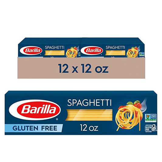 BARILLA Gluten Free Spaghetti, 12 ounce, Pack of 12