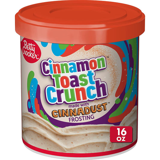 Betty Crocker Cinnamon Toast Crunch Frosting, 16 oz Tub Wholesale