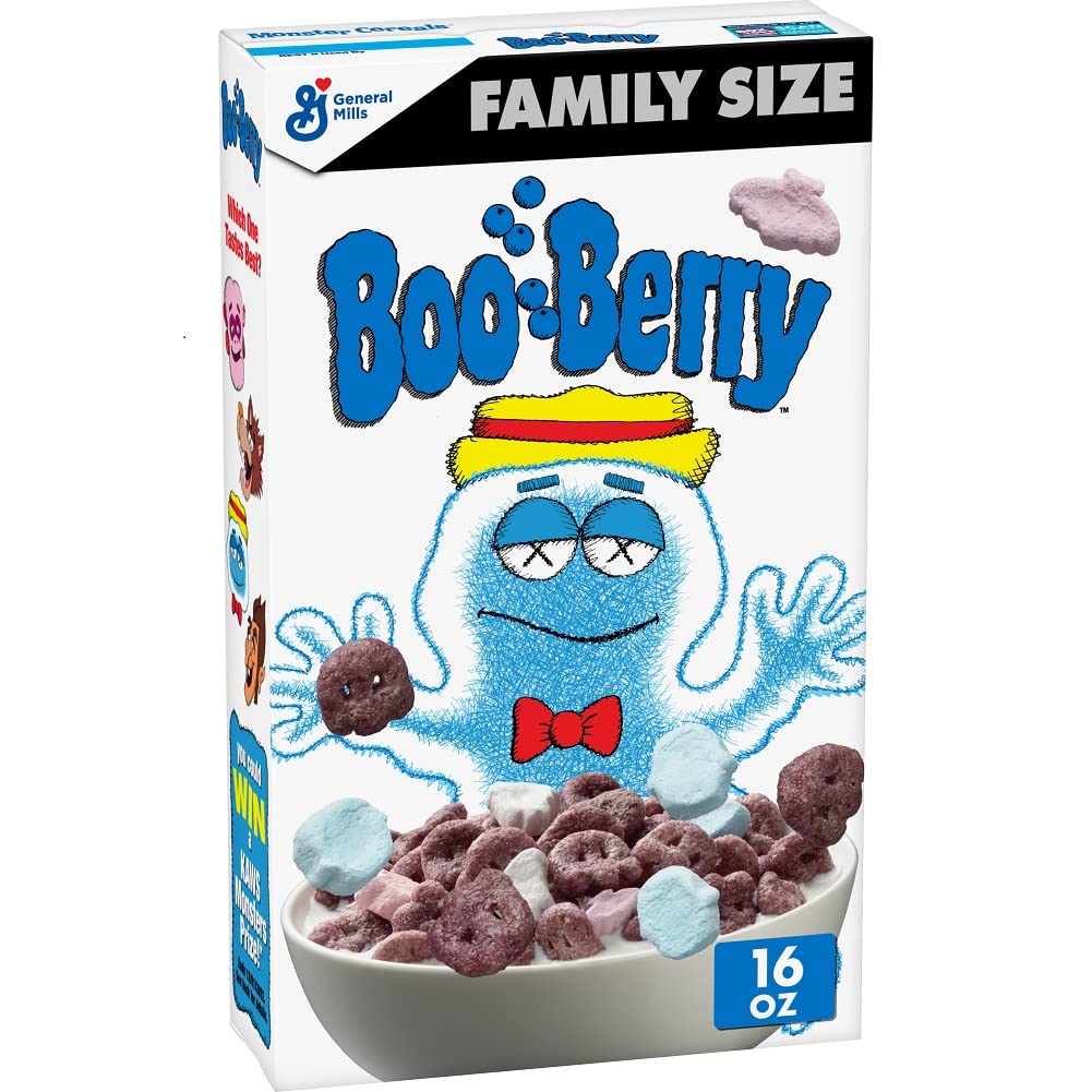 Boo Berry Breakfast Cereal, 16 oz Box Family Size ZERO TAX FREE