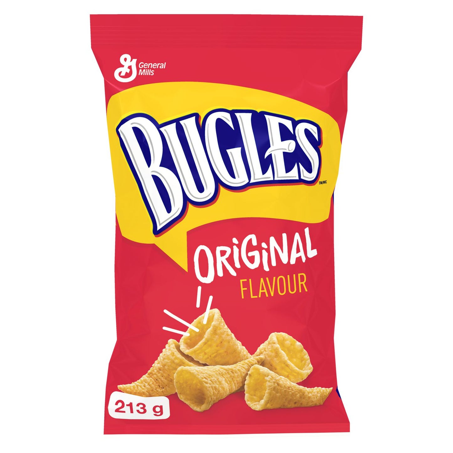 Bugles Original Flavour Corn Snacks ULTRA RARE (Pack of 2) - USA IMPORT