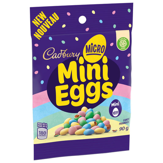 NEW RARE Cadbury Micro Mini Eggs - 90g - Limited Edition