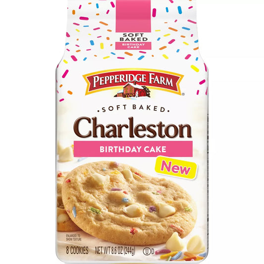 Charleston Soft Baked Birthday Cake Cookies - 8.6oz