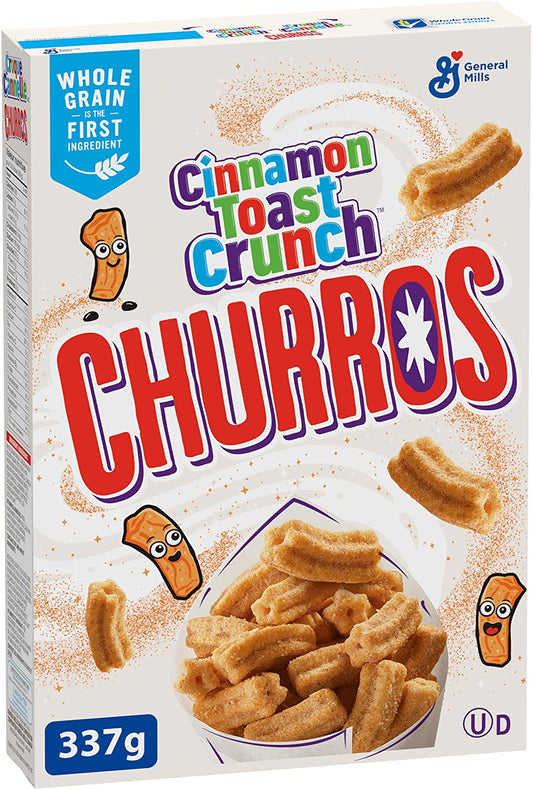 Cinnamon Toast Crunch Churros Cereal, 337 Grams