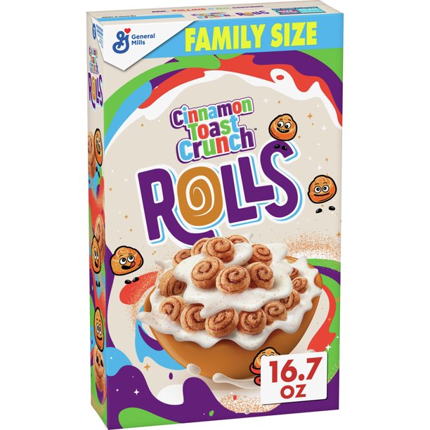 Cinnamon Toast Crunch Roll Cereal, 16.7 OZ, Family Size