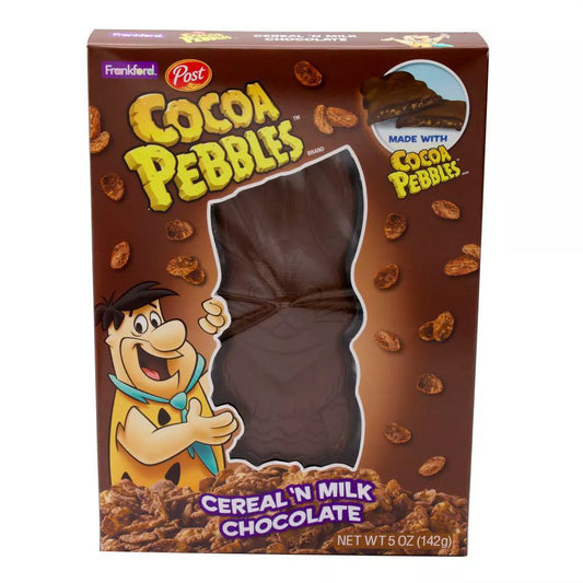 Cocoa Pebbles Easter Milk Chocolate Solid Bunny - 5oz