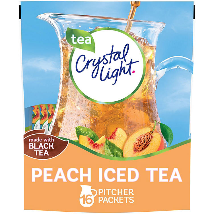 Crystal Light Peach Iced Tea Powdered Drink Mix (4.55 oz.)