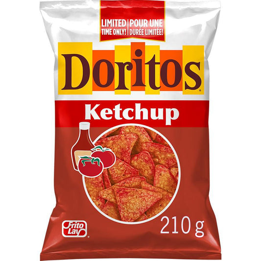 Doritos Ketchup Tortilla Chips 210 g - LIMITED EDITION