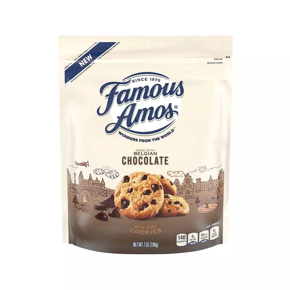 Famous Amos Belgian Chocolate Chip Cookies - 7oz