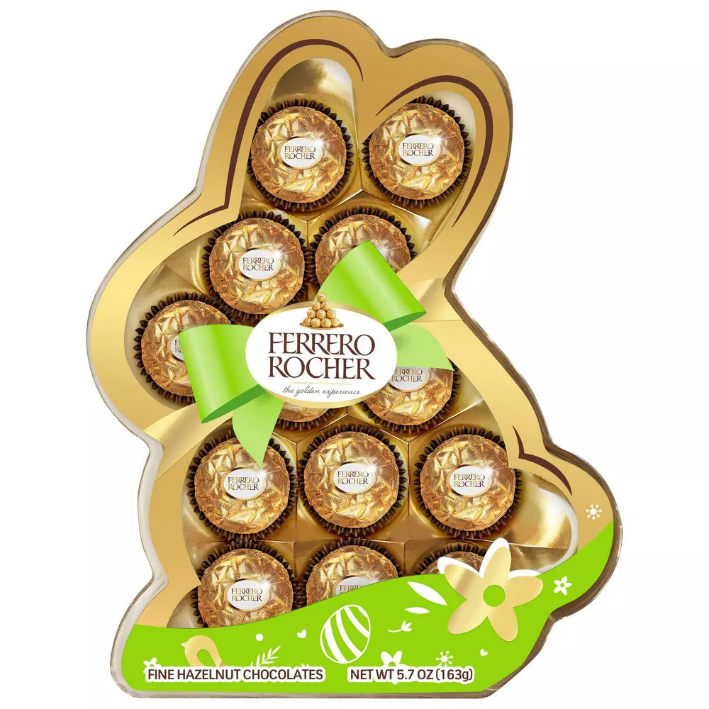 Ferrero Rocher Easter Hazelnut Chocolates Bunny - 5.7oz/13ct