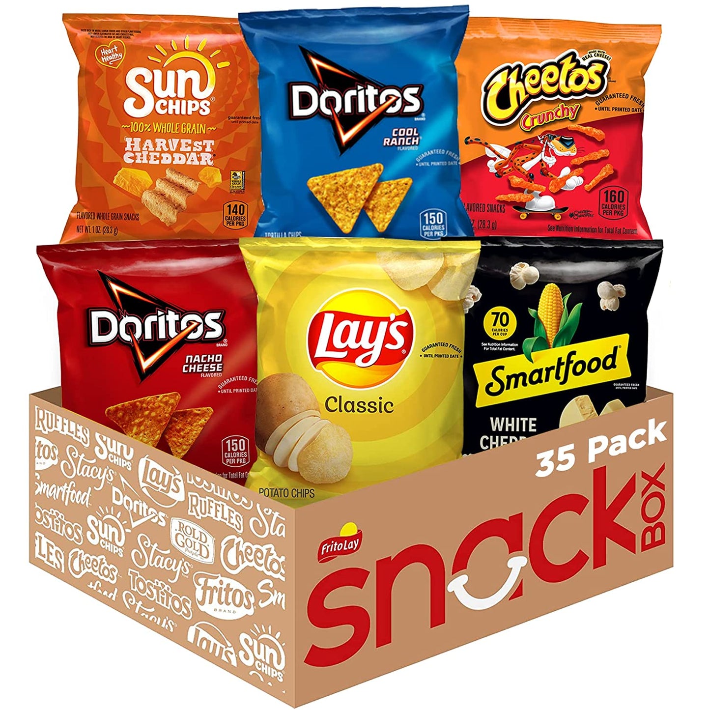 Frito-Lay Snacks Variety Pack 35, Classic Mix, 1 Count
