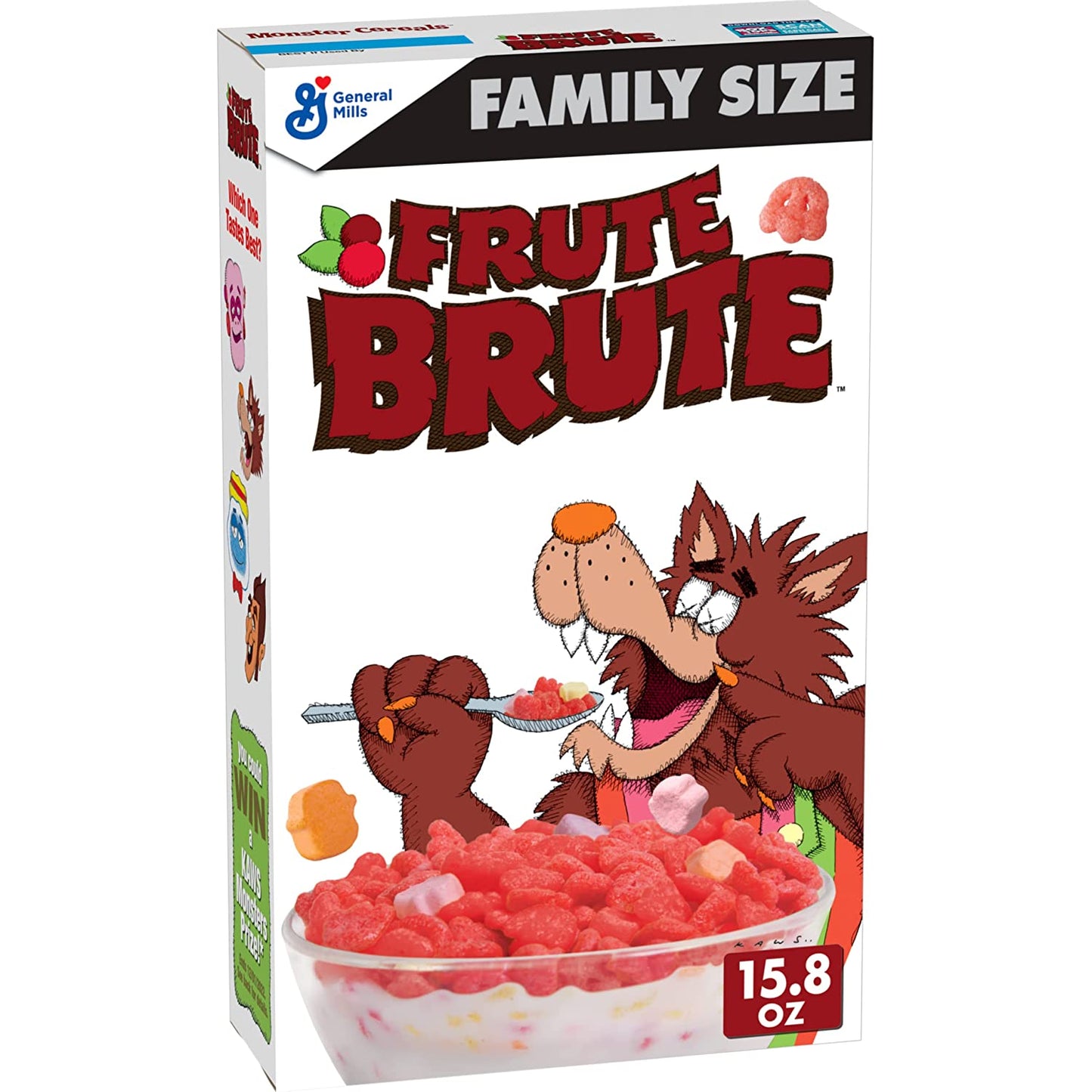 Frute Brute Breakfast Cereal, 15.8 oz Box - Limited Edition