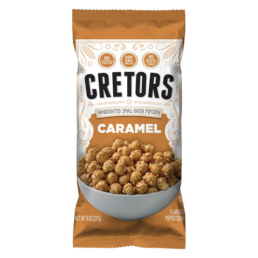 G.H. Cretors, Caramel Flavor Popcorn (6 Pack - 8.0 Oz Each)