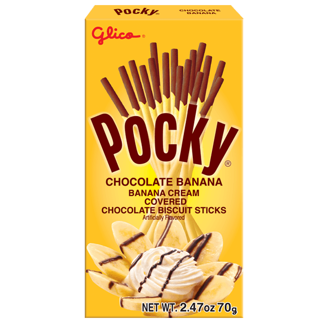 Glico Pocky Chocolate Banana JAPAN 10x70g