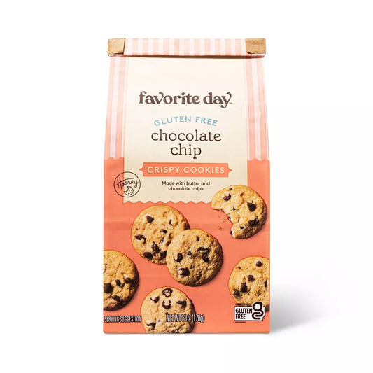 Gluten Free Chocolate Chip Cookie Crisps - 6oz - Favorite Day™