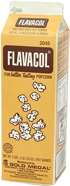 Gold Medal Flavacol Popcorn Season Salt - 1 35oz Carton
