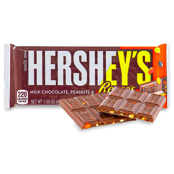Hershey's Milk Chocolate & Reese's Pieces Candy Bars - 1.55oz
