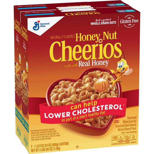 Honey Nut Cheerios Gluten-Free Cereal (2 pk.)