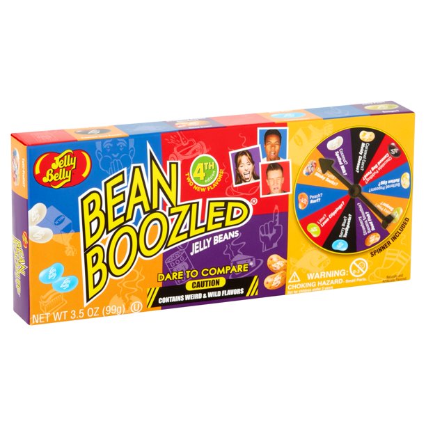 Jelly Belly BeanBoozled Jelly Beans, 20 Assorted Flavors, 3.5 oz Theater Box RARE