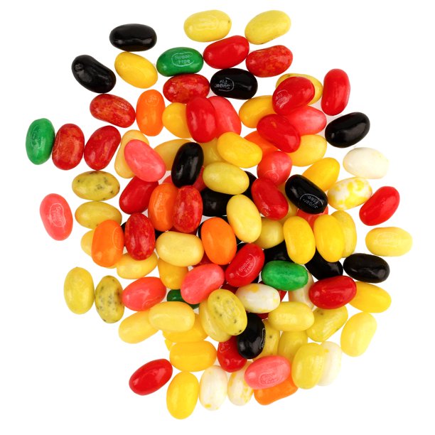 Jelly Belly Jelly Beans Candy, Sugar-Free, 10 Assorted Flavors, 8.25 oz Bag
