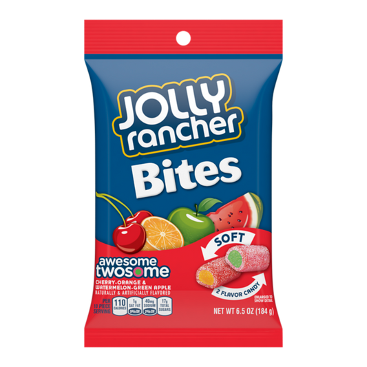 Jolly Rancher Bites Awesome Twosome Candy - 6.5oz