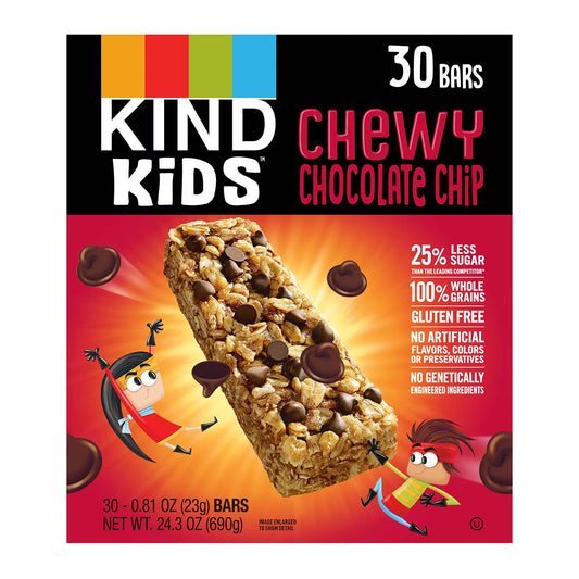 KIND Kids Chewy Chocolate Chip Granola Bars (30 ct.)