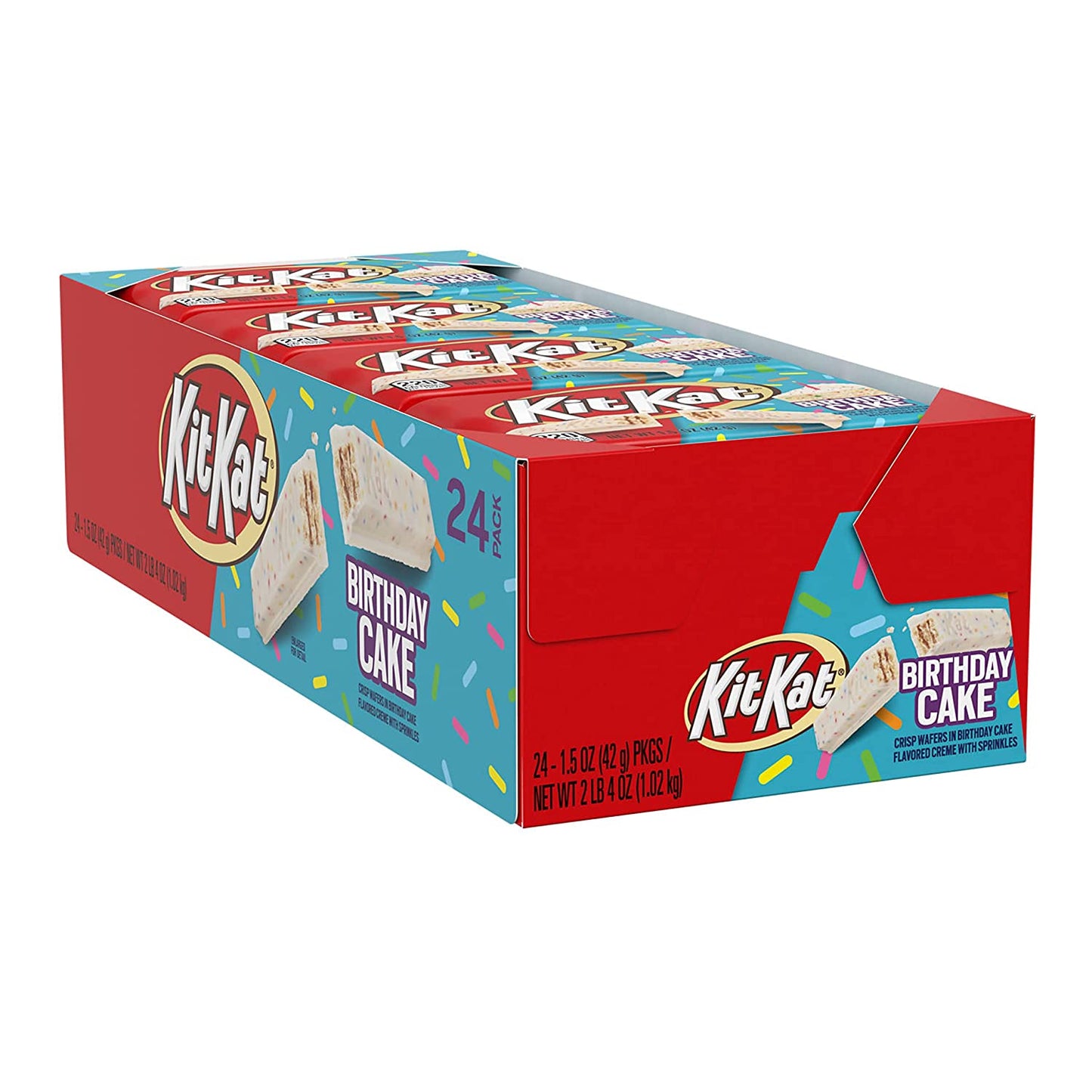 KIT KAT Birthday Cake Flavored Creme with Sprinkles Wafer - ULTRA RARE- Limited Edition 2023