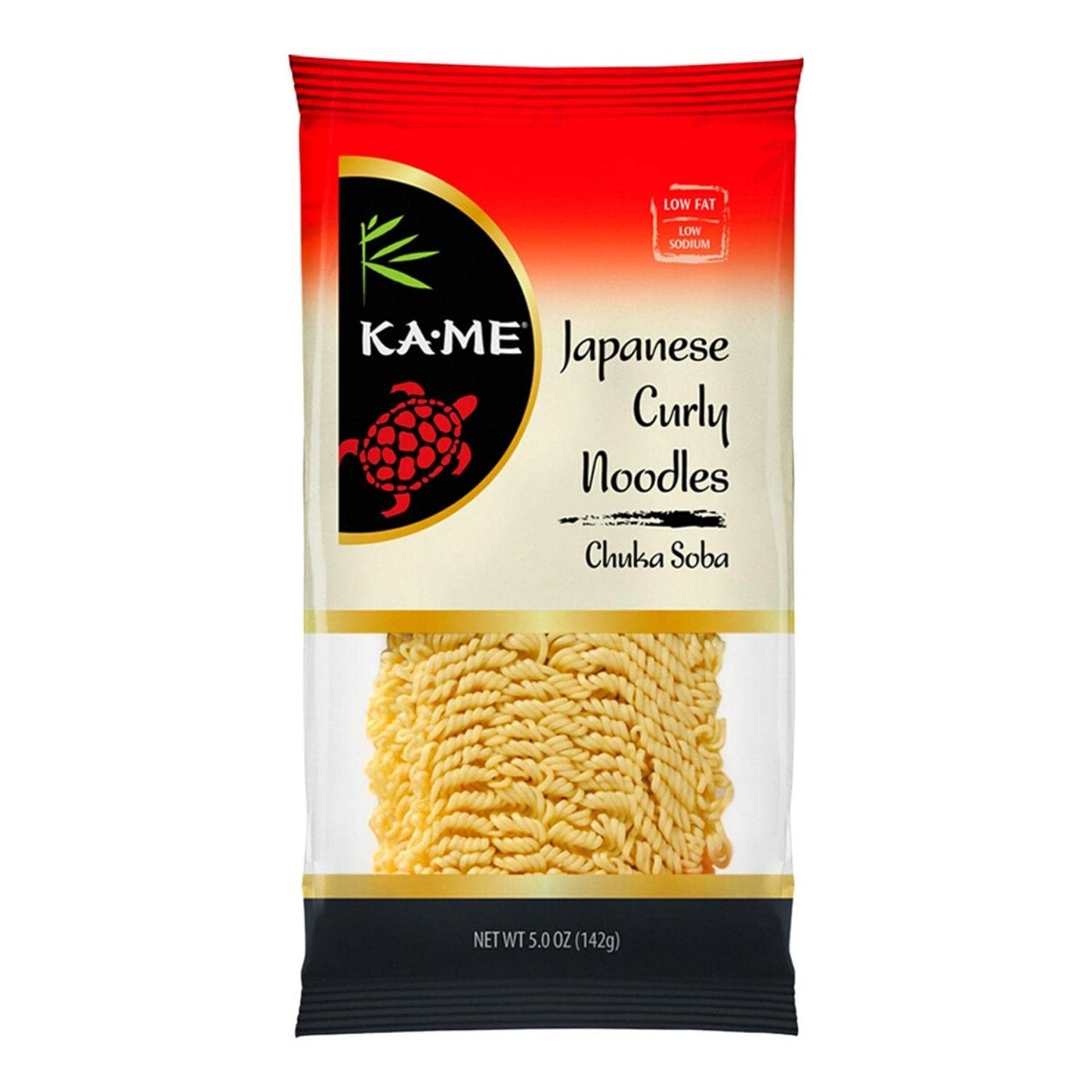 Ka-Me Japanese Ramen Noodles Pack Of 72 - Curly Chuka Soba Ramen Noodles Bulk For Delicious And Authentic Quick Meals