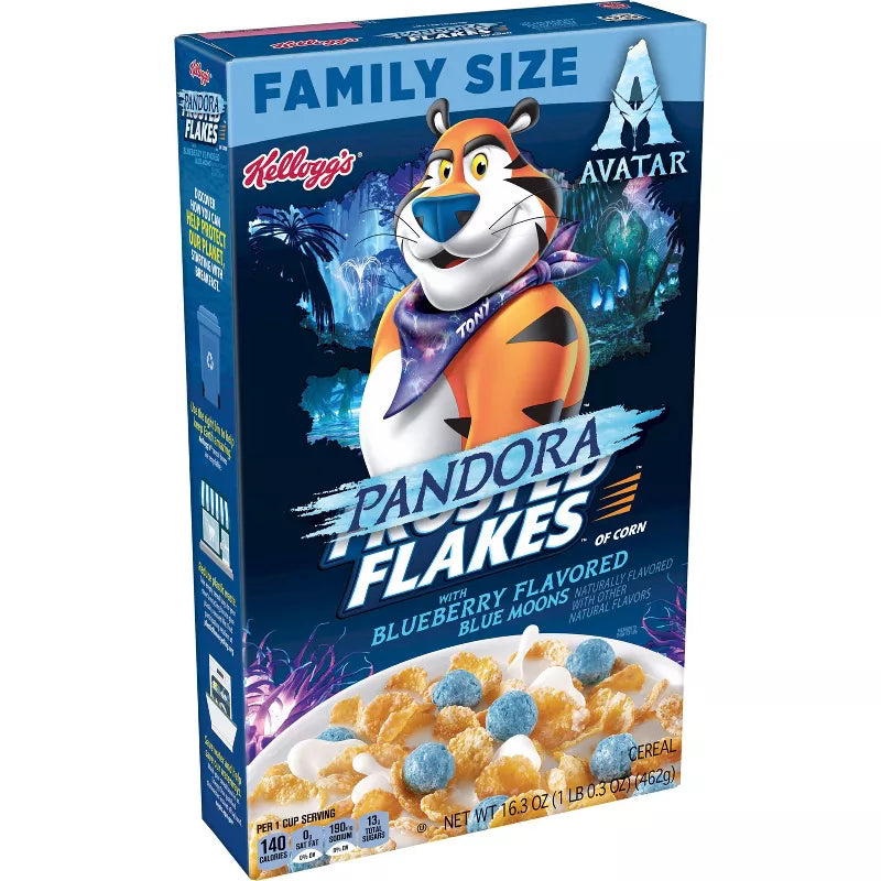 Kellogg's Avatar Pandora Frosted Flakes With Hometree Berries - 16.3oz - ULTRA RARE LIMITED EDITION
