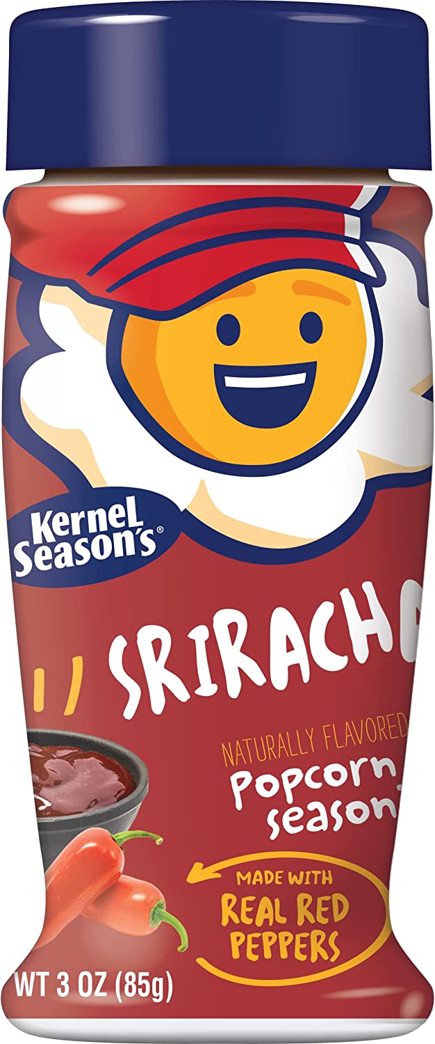 Kernel Season's Sriracha Popcorn Seasoning 3oz Bottle