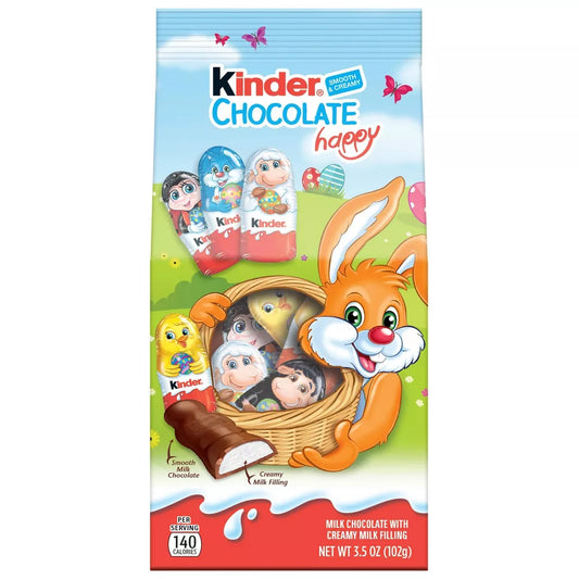 Kinder Easter Chocolate Happy Figures Bunny - 3.5oz