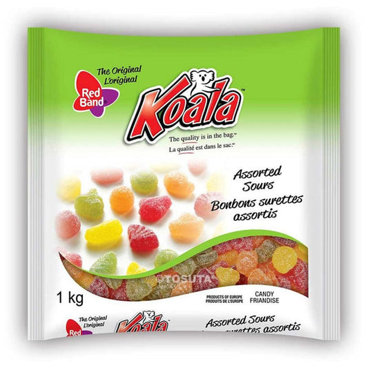 Koala-Red Band Assorted Sours Candies-1 kg