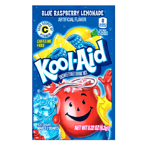 Kool-Aid Blue Raspberry Lemonade Drink Mix Packet