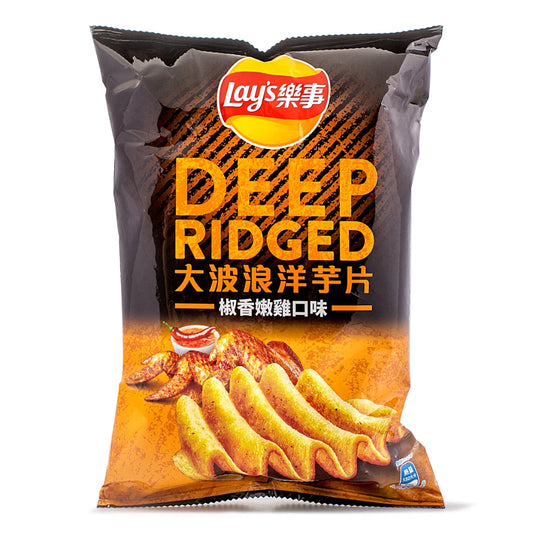 Lay's Deep Ridged Pepper Chicken Flavored Chips 54 g - Taiwan China