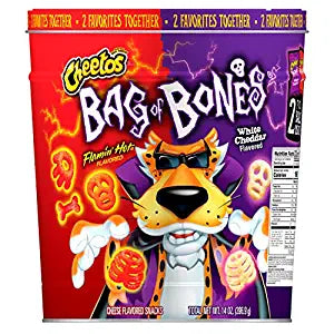 Limited Edition Cheetos Bag of Bones Halloween Tin