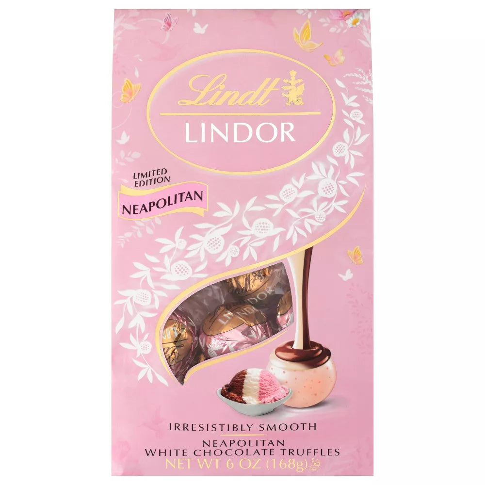 Lindor Easter Spring Neapolitan White Chocolate Truffles Bag - 6oz - LIMITED EDITION ULTRA RARE